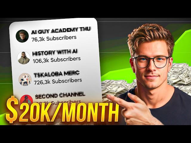 F**k it, Here Are 7 YouTube Automation Channels That Make $20k/month