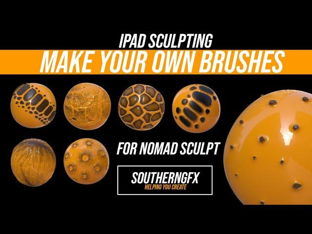 NOMAD SCULPT – Make your own brushes