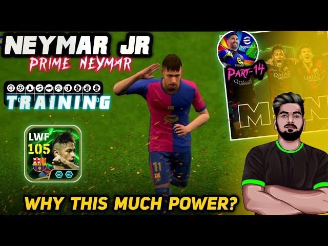 105 Rated MSN Neymar Player Review E-FOOTBALL 25| Prime Neymar | Underrated Card In The Pack?