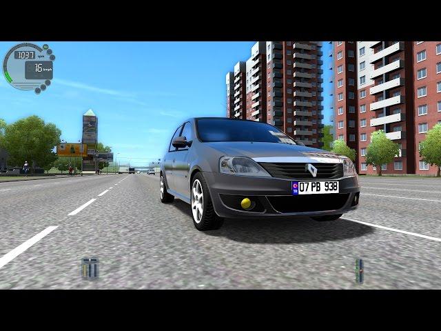 City Car Driving 1.4.1 Renault Logan [1080P]