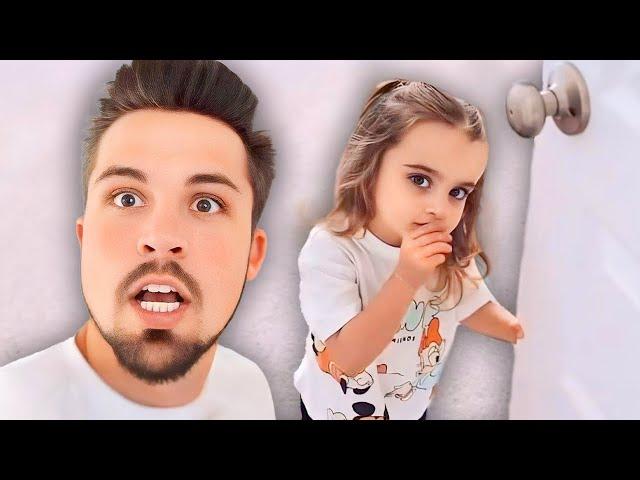 Toddler Locks Mommy And Daddy Out!