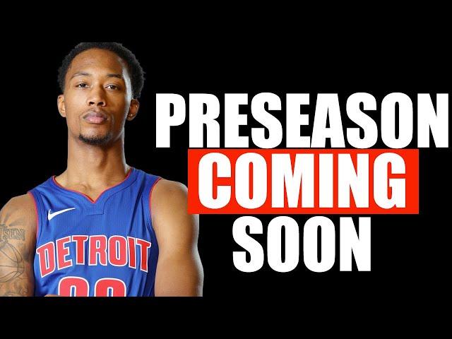 What to Expect in the Pistons Preseason?