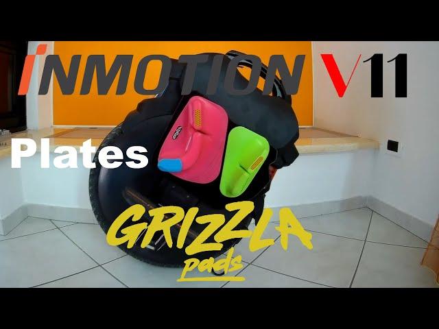 Inmotion V11 + Plates + Grizzla pads setup | Wheel4Fun