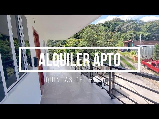 RENTED !!! QUINTAS DEL BOSQUE, SEGUNDO NIVEL CON VISTA Y TERRAZAS, PLANES DE RENDEROS KM 6