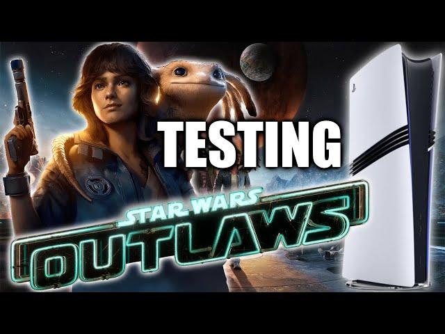 PS5 PRO Star Wars Outlaws Tested - Better Than I Thought!