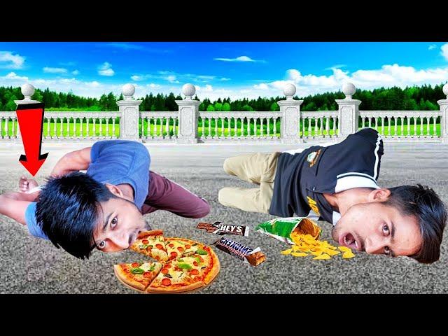 Extreme No Hand Eating food challenge | Hindi | The Canbros