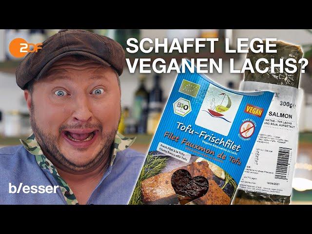 Lachs Labor: Sebastian soll veganen Fischersatz selber machen | b/esser challenge