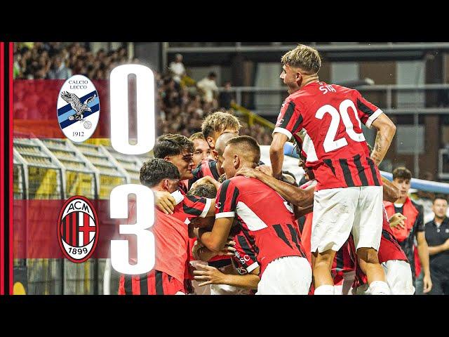 Liberali & Jiménez score in a dream debut | Lecco 0-3 #MilanFuturo | Coppa Italia Serie C Highlights