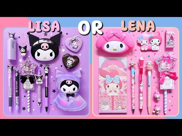 Lisa or Lena (Sanrio Edition) Long Compilation | iQuiz #lisa #lena #sanrio #kuromi #kawaii #iquiz