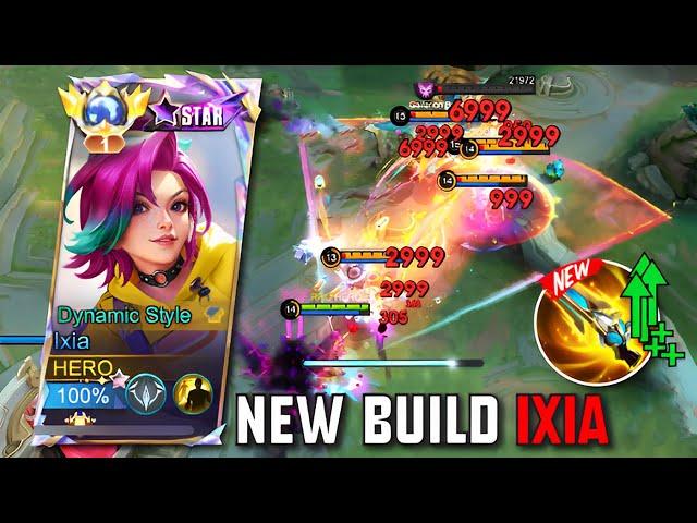 I FINALLY FOUND NEW IXIA BEST BUILD 2024 (last patch) - MLBB