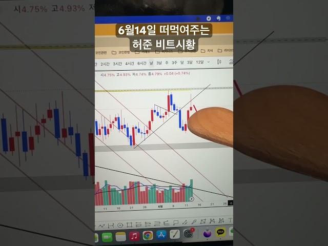 6월14일 떠먹여주는 비트시황 #비트코인 #비트시황 #알트불장