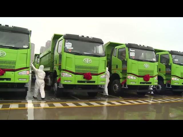 126 Units FAW Jiefang Trucks Exported to Russia