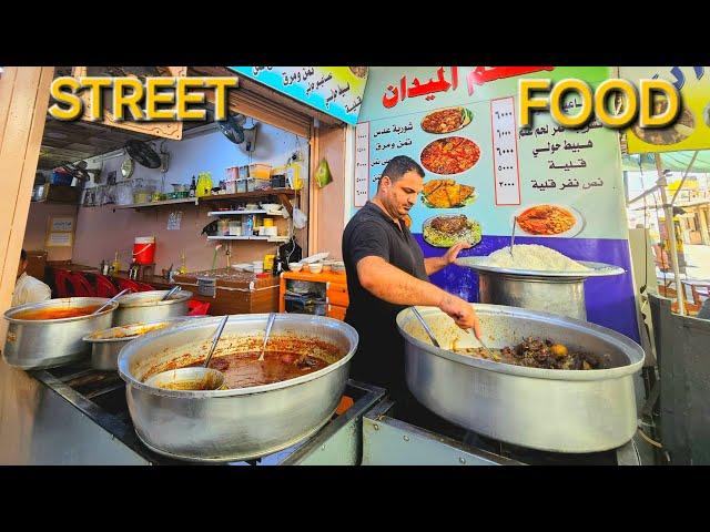 Trying Iraqi STREET FOOD | popular street food | The Best Street Food in Iraq? #5