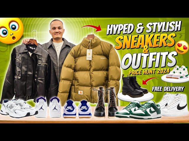 Men's Trendy Outfits|Sneakers Price Hunt| DadyBird Pokhara|Jackets|Puffer|Pants Price Hunt 2024