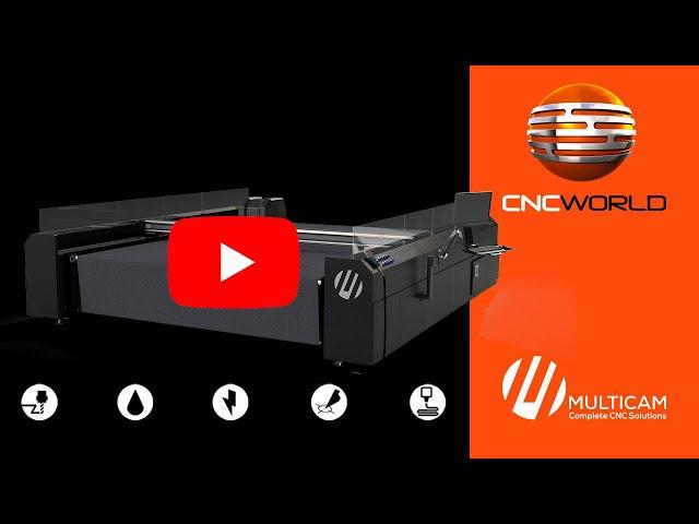 MultiCam Celero 7 Series Flatbed Cutter   The Industry's Fastest, Most Precise Cutting System