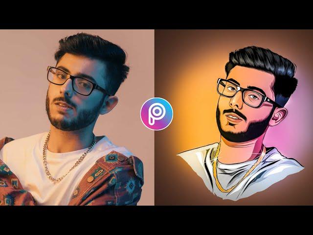 PicsArt cartoon photo editing kaise kare | Cartoon photo kaise banaye picsArt me