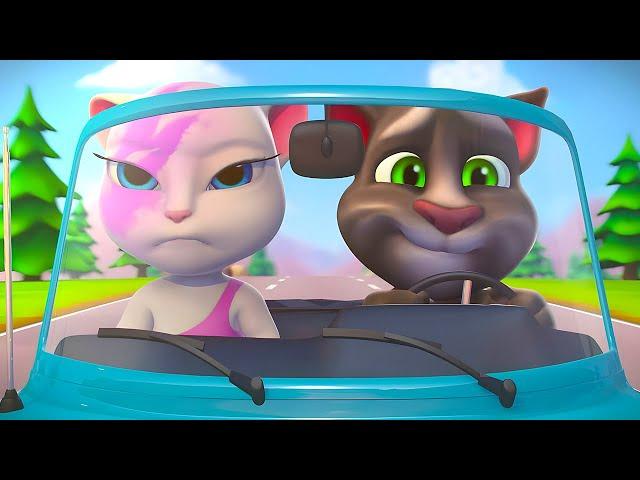 LEARN HOW TO DRIVE TOM!   | TALKING TOM SHORTS | WildBrain Kids