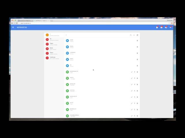 MCPEhost.ru - Обзор FTP клиента в ПУ (BETA) в 4к