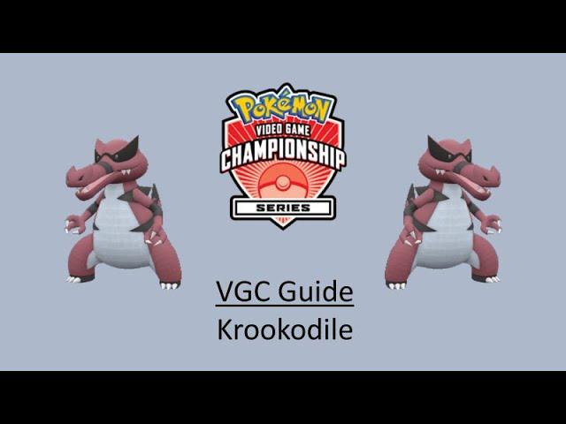 Krookodile - Early VGC Guide by 3x Regional Champion