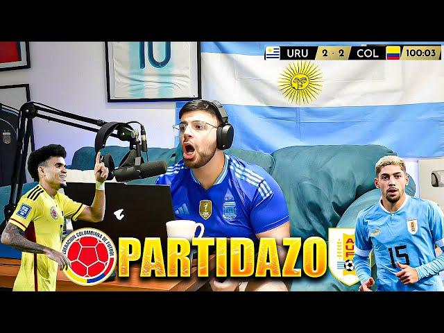 LA COBRA REACCIONA EN VIVO | COLOMBIA VS URUGUAY | 2-3