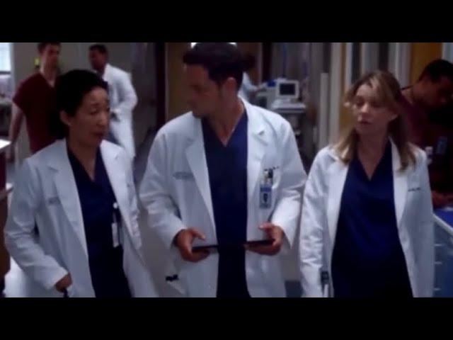 Meredith, Cristina, and Alex being comedic best friends for 3 minutes