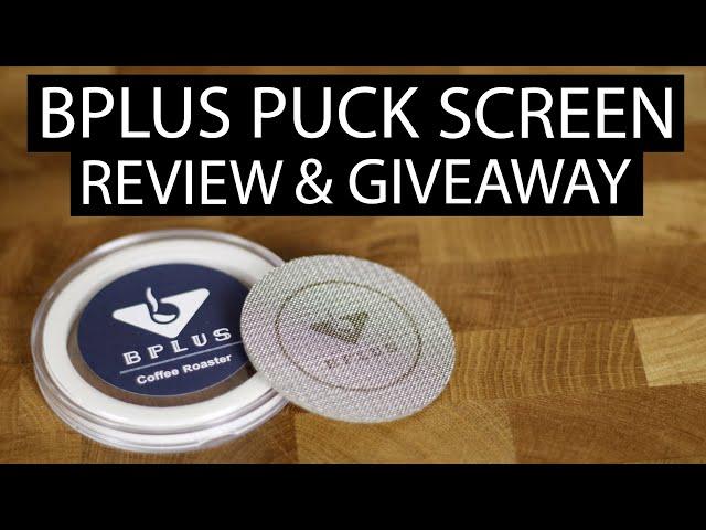 Do Espresso PUCK SCREENS Work? BPLUS Puck Screen Review and GIVEAWAY