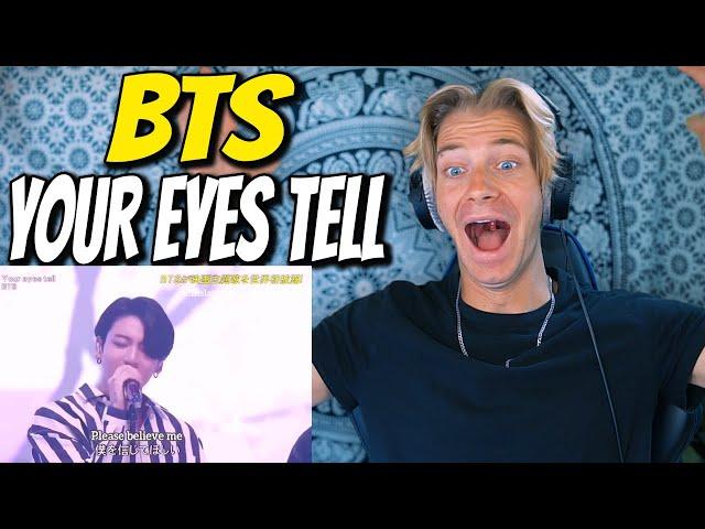 Producer Reacts to BTS - Your Eyes Tell (LIVE)