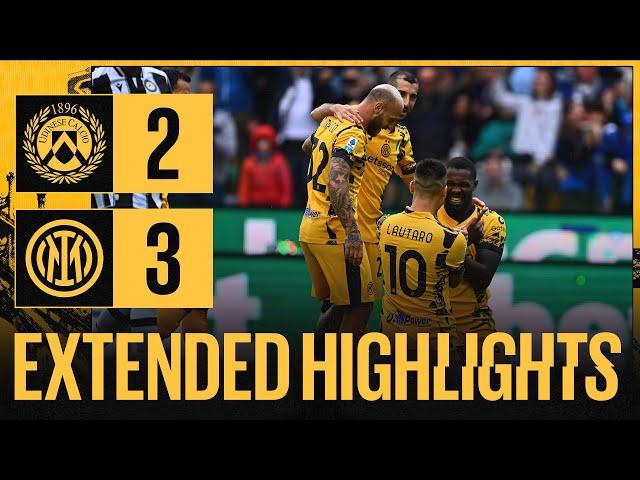 READY FOR AN ARGENTINE TANGO?  | UDINESE 2-3 INTER | EXTENDED HIGHLIGHTS 