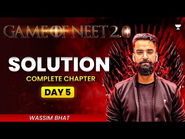 Game of NEET 2.0 ️| Solution | NEET 2025 | Wassim Bhat