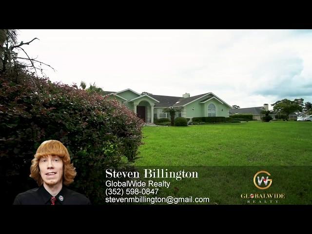 Steven Billington 5170 NE 64th Ave  Ocala, Fl