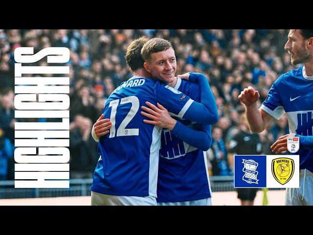 HIGHLIGHTS | Birmingham City 2-0 Burton Albion | Stansfield strike helps make it EIGHT in a row 