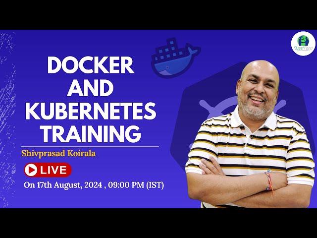 Docker and Kubernetes Online Live Training for Beginners