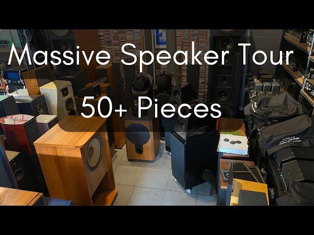 Massive Speaker Tour - 51 Pairs - JBL, Tannoy, Altec, B&W, and More