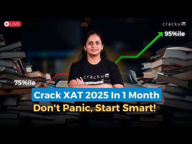 How to Prepare for XAT 2025 in 1 Month? | Tips To Crack XAT In 30 Days By Sayali Ma'am