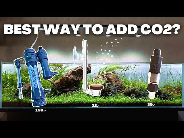 CO2 EXPERIMENT: WHAT IS THE BEST WAY TO ADD CO2 IN OUR AQUARIUM?