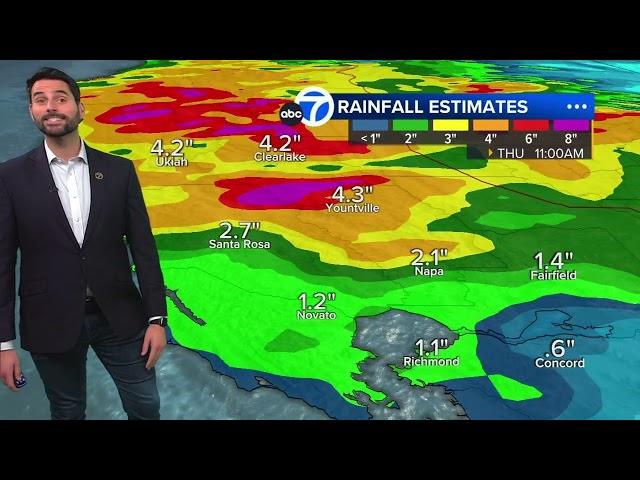 Atmospheric river hits Bay Area with heavy rain, flood risks – FORECAST