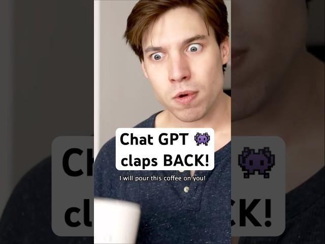 Chat GPT knows it’s smarter than us.  #skit #funny #comedy #skit #ai #chatgpt #shorts