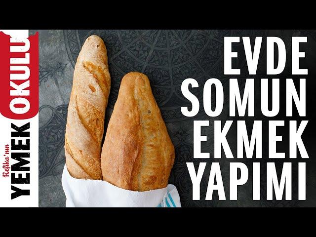 Basit Baget ve Somun Ekmek Yapımı | Evde Ekmek Tarifi