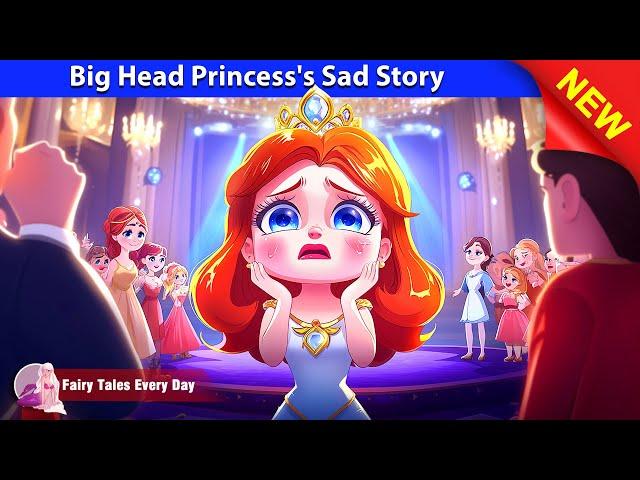 Big Head Princess's Sad Story  Bedtime Stories - English Fairy Tales  Fairy Tales Every Day