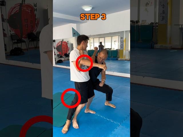 Kung Fu skills, same technique from Aikido, Sambo, Judo. #mma #kungfu #aikido #judo