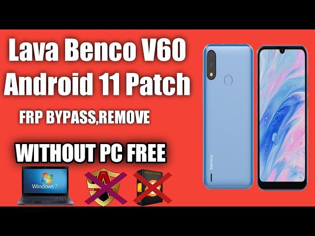 Benco V60/V80 FRP BYPASS 2022 Without Computer | Reset Google Account Lock No Language Change