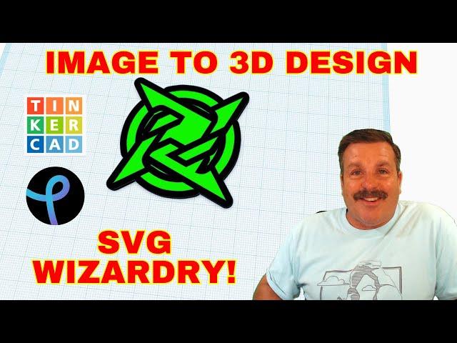 Turn Images into 3D Prints Tinkercad Pixlr SVG Wizardry in Minutes