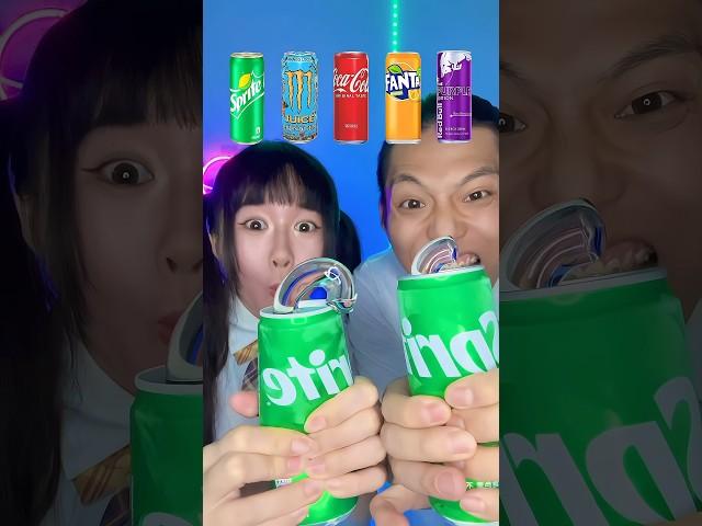 Jelly Soda Drink Challenge ASMR  #asmr #mukbang