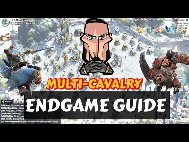 call of dragons - MULTI-CAVALRY ENDGAME GUIDE