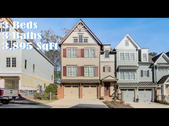 Marvelous 3 Bed 3 Bath Townhome in Canton GA