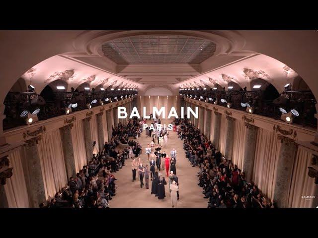 Balmain Fall Winter 2024 Women's Show