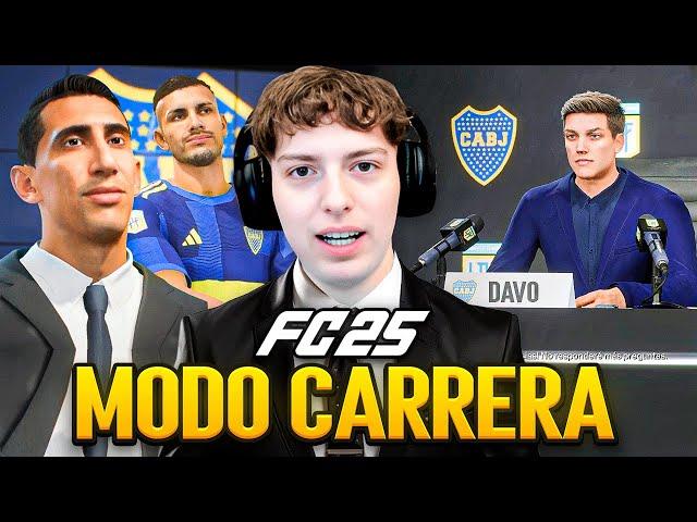 COMENCE UN MODO CARRERA EN EL FC 25 CON BOCA DE ENTRENADOR... EPISODIO 1