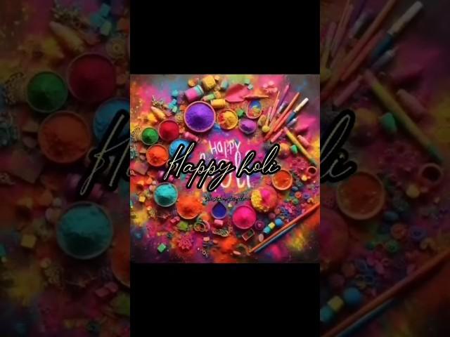 happy Holi everyone wish you a very happy Holi