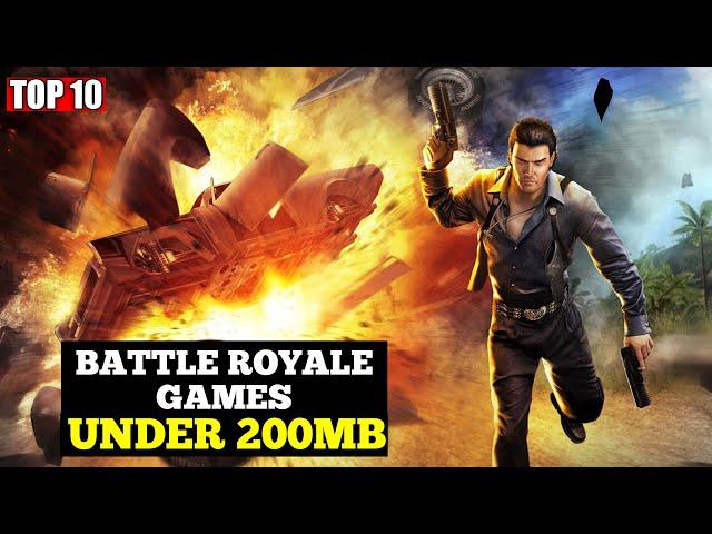 TOP 10 BEST BATTLE ROYALE GAMES UNDER 200MB FOR ANDROID IN 2020 | HIGH GRAPHICS | GAMES LIKE PUBG