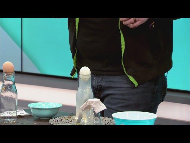 Fun "egg" science with Hands-On Discovery Center